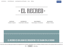 Tablet Screenshot of elrecreo.org